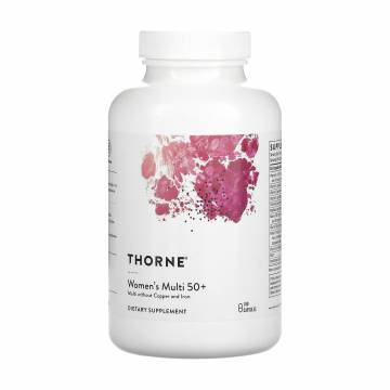 Мультивитамины для женщин Thorne Research Womens Multi 50+, 180 капсул Мультивитамины для женщин Thorne Research Womens Multi 50+, 180 капсул