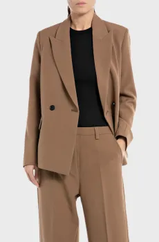 Женский коричневый жакет Коричневый L Replay W7710B.000.84781