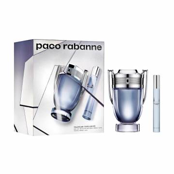 Парфюмированный набор мужской Rabanne Invictus (туалетная вода, 100 мл + туалетная вода, 20 мл) Парфюмированный набор мужской Rabanne Invictus (туалетная вода, 100 мл + туалетная вода, 20 мл)