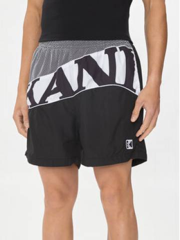 Karl Kani Спортивні шорти Wavy Retro 6013814 Чорний Loose Fit Karl Kani Спортивні шорти Wavy Retro 6013814 Чорний Loose Fit