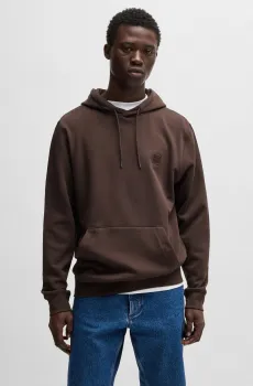 Мужское коричневое худи Коричневый XL BOSS 50509314;248