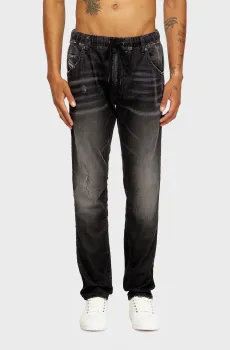 Мужские черные джинсы KROOLEY Черный 30 Diesel 00CYKI R922H
