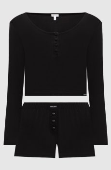 Черная пижама Henley