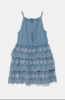 Хлопковое детское платье Guess