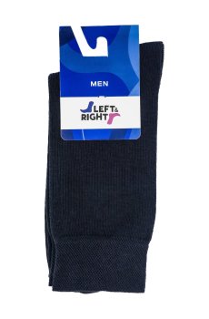 Носки мужские Лівий&Правий 210 классические, 47 серые, размер 40-41