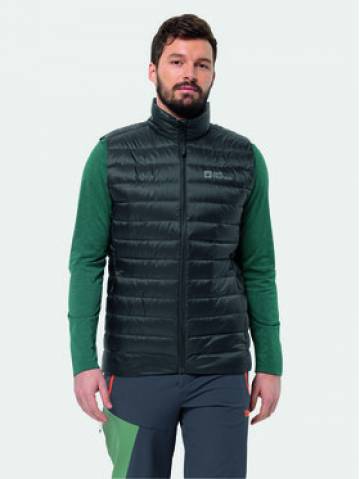 Jack Wolfskin Жилет Pilvi 1207711 Чорний Regular Fit Jack Wolfskin Жилет Pilvi 1207711 Чорний Regular Fit