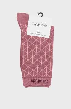 Женские носки (2 пары) DROPNEEDLE Разноцветный ONESIZE Calvin Klein 701241456