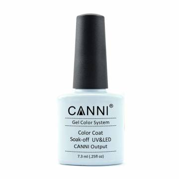 Гель-лак для ногтей Canni Gel Color System Color Coat Soak-off UV&LED 038 Светлый серо-голубой, 7.3 мл Гель-лак для ногтей Canni Gel Color System Color Coat Soak-off UV&LED 038 Светлый серо-голубой, 7.3 мл