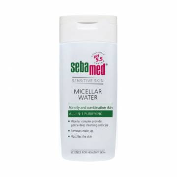 Мицеллярная вода для лица Sebamed Sensitive Skin Micellar Water для жирной и комбинированной кожи, 200 мл Мицеллярная вода для лица Sebamed Sensitive Skin Micellar Water для жирной и комбинированной кожи, 200 мл
