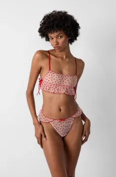 Женские бежевые трусики-стринги VOLEUSE Бежевый S Etam 6551801