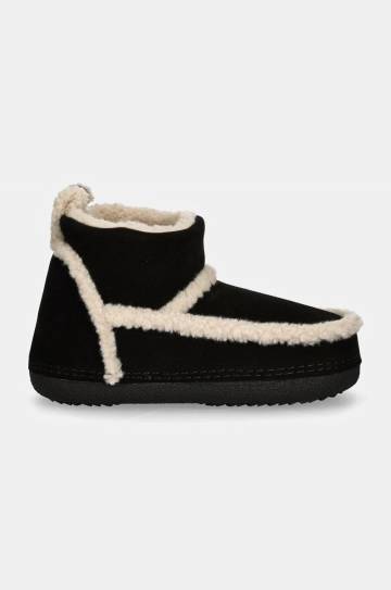 Замшевые сапоги Inuikii Classic Shearling Low цвет чёрный 75101-009 Замшевые сапоги Inuikii Classic Shearling Low цвет чёрный 75101-009