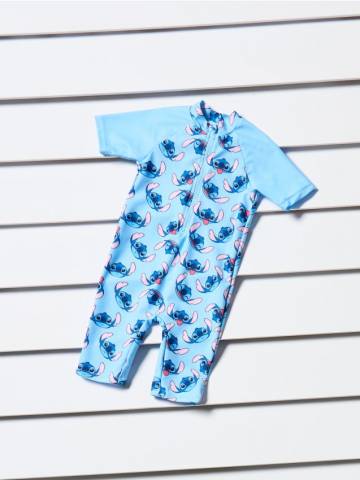 Комбінезон UPF 50 Stitch - блакитний Комбінезон UPF 50 Stitch - блакитний