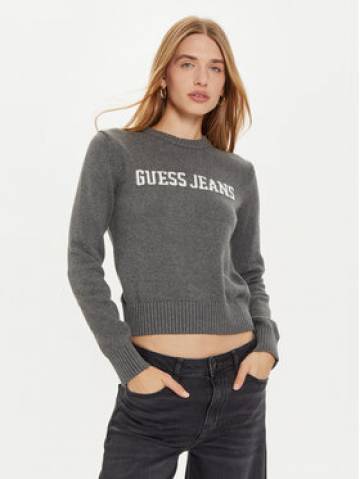 Guess Jeans Светр W4BR10 Z3HM1 Сірий Regular Fit Guess Jeans Светр W4BR10 Z3HM1 Сірий Regular Fit