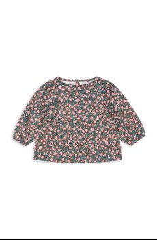 Детская хлопковая блузка Konges Sløjd DREY SLIT BLOUSE GOTS