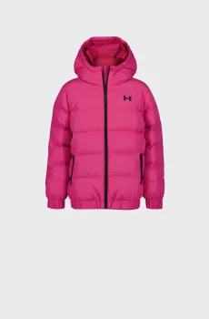 Детская малиновая куртка UA PRIME PUFFER JACKET Малиновый 14YR Under Armour 25UJFIM32S-659