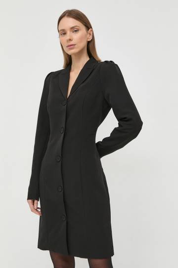 Платье Bruuns Bazaar Rubysus Lyda цвет чёрный mini облегающее Платье Bruuns Bazaar Rubysus Lyda цвет чёрный mini облегающее