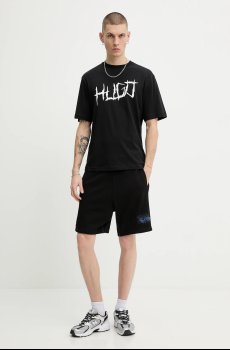 Хлопковая футболка Hugo Blue Namerix