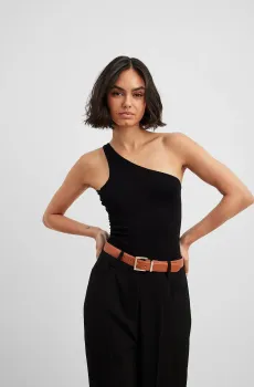 Женское черное боди Черный L NA-KD 1018-010549