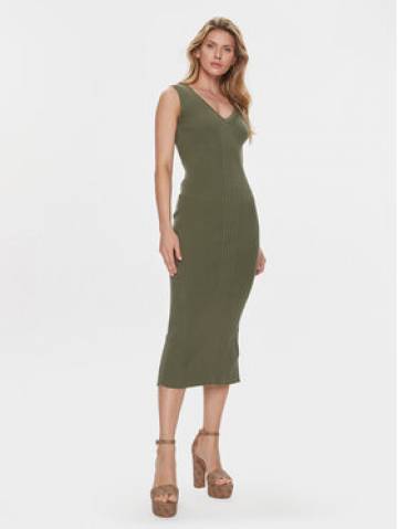 Guess Трикотажна сукня Marie W4RK35 Z3C71 Зелений Bodycon Fit Guess Трикотажна сукня Marie W4RK35 Z3C71 Зелений Bodycon Fit