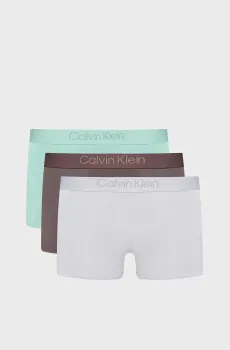 Мужские боксеры (3 шт) TRUNK Разноцветный S Calvin Klein LV00NB4192