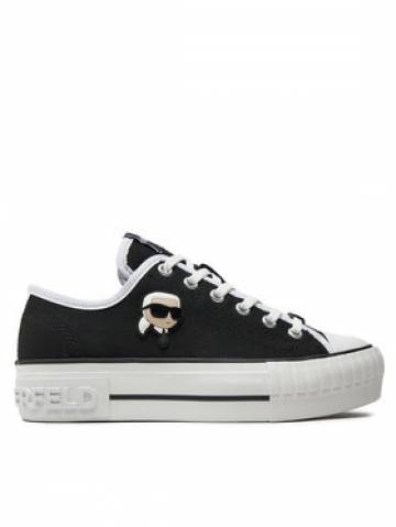 KARL LAGERFELD Кеди KL60424 Чорний KARL LAGERFELD Кеди KL60424 Чорний