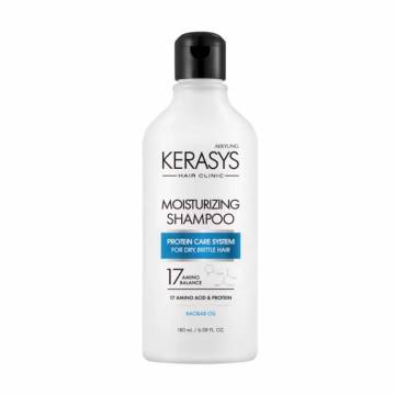 Увлажняющий шампунь для волос KeraSys Hair Clinic Extra-Strength Moisturizing Shampoo, 180 мл Увлажняющий шампунь для волос KeraSys Hair Clinic Extra-Strength Moisturizing Shampoo, 180 мл