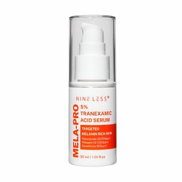 Осветляющая сыворотка для лица NINE LESS Mela-Pro 5% Tranexamic Acid Serum, 30 мл Осветляющая сыворотка для лица NINE LESS Mela-Pro 5% Tranexamic Acid Serum, 30 мл