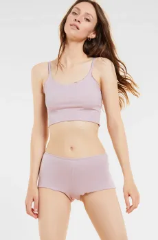 Женский сиреневый топ PLANT DYED Сиреневый L Etam 6528286