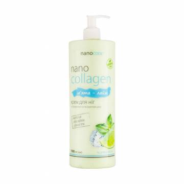 Крем для ног NanoCode NanoCollagen Мята-лайм, 1 л Крем для ног NanoCode NanoCollagen Мята-лайм, 1 л