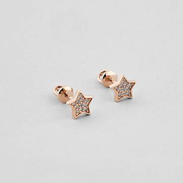 Золотые серьги Minimal 2210100281-ч Золотые серьги Minimal 2210100281-ч