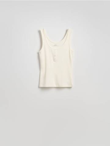 Reserved - LADIES` SINGLET - кремовий - 7330B-01X Reserved - LADIES` SINGLET - кремовий - 7330B-01X