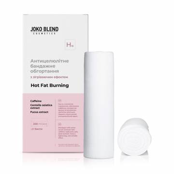 Антицеллюлитное бандажное обертывание Joko Blend Hot Fat Burning с согревающим эффектом, 2*200 мл Антицеллюлитное бандажное обертывание Joko Blend Hot Fat Burning с согревающим эффектом, 2*200 мл