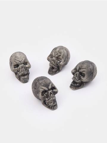 Хелловінська декорація 4 pack - темно-сірий Хелловінська декорація 4 pack - темно-сірий