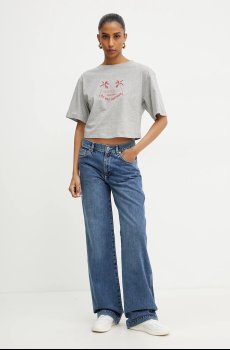 Хлопковая футболка MAX&Co.