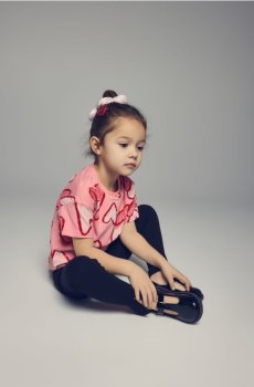 Reserved - Легінси з розрізами - чорний - 814HN-99X