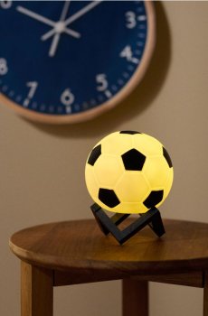 Дитячий LED нічник у формі м’яча - білий