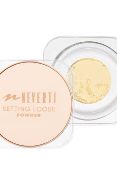 Рассыпчатая пудра для лица Neverti Setting Loose Powder NP200, 004 Banana, 8 г