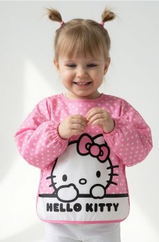 Нагрудник Hello Kitty - різнобарвний