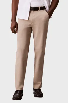 Мужские бежевые брюки TAPERED COMFORT Бежевый 30-32 Calvin Klein Jeans LV04RG604G