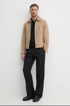 Хлопковое поло BOSS Orange Pe_Interlock