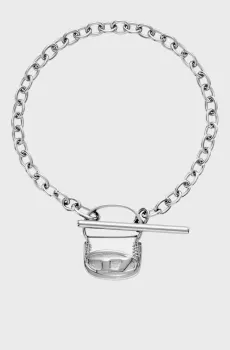 Женский серебристый браслет Серебряный 16 Diesel DX1592040