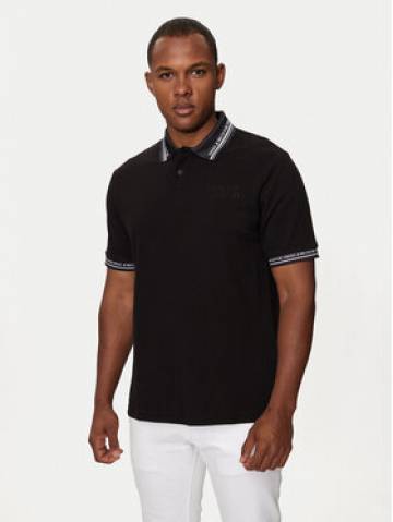 Versace Jeans Couture Поло 76GAGT09 Чорний Regular Fit Versace Jeans Couture Поло 76GAGT09 Чорний Regular Fit