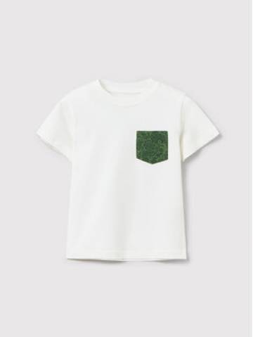 OVS Футболка 1473437 Білий Regular Fit OVS Футболка 1473437 Білий Regular Fit