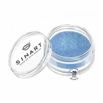 Пигмент для век Sinart Make-Up With Passion, 28 Blue Green, 1 г Пигмент для век Sinart Make-Up With Passion, 28 Blue Green, 1 г