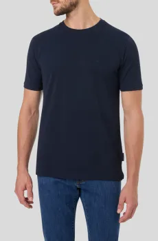 Мужская темно-синяя футболка Синий S Pierre Cardin PC.-C5 21440.2112