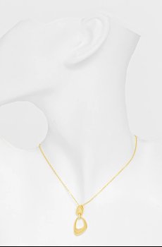 Серебряное колье с позолотой Answear.LAB