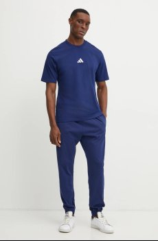 Хлопковая футболка adidas Essential