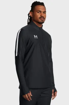 Мужская черная спортивная кофта UA Ms Ch. Pro 1/4 Zip Черный M Under Armour 1382114-003
