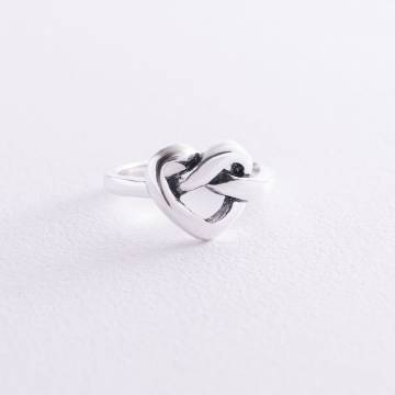 Серебряное кольцо "Сердце" 112534 Серебряное кольцо "Сердце" 112534