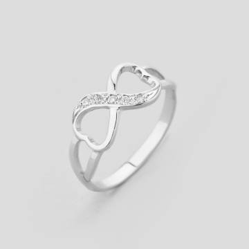 Серебряное кольцо Minimal вс-047р-18 18 Серебряное кольцо Minimal вс-047р-18 18